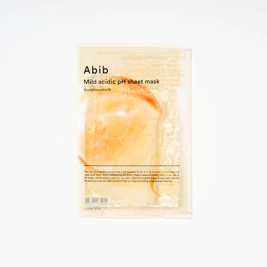 ABIB Mild Acidic pH Sheet Mask Glutathiosome Fit (x5 Masks)