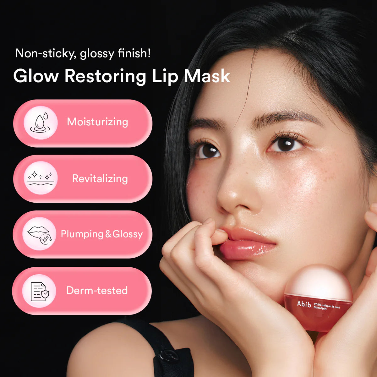 ABIB PDRN Collagen Lip Mask Glazed Jelly (0.38oz. / 11g)
