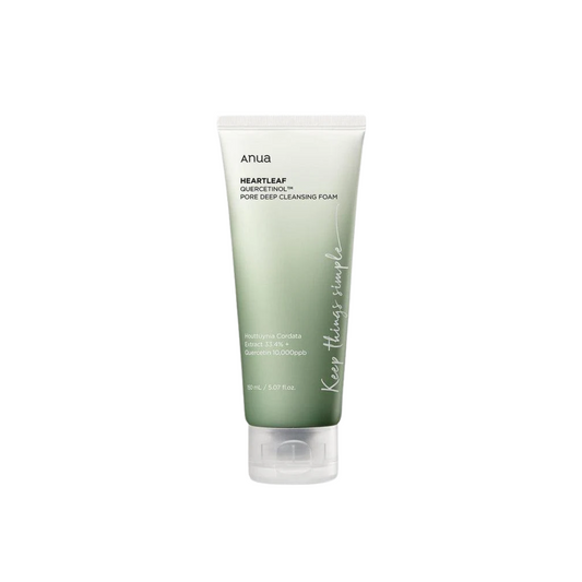 Anua HEARTLEAF QUERCETINOL PORE DEEP CLEANSING FOAM 150ML